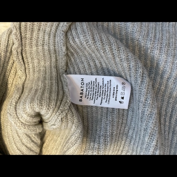 Babaton Chalmers Sweater in Heather Light Gray - Picture 12 of 16